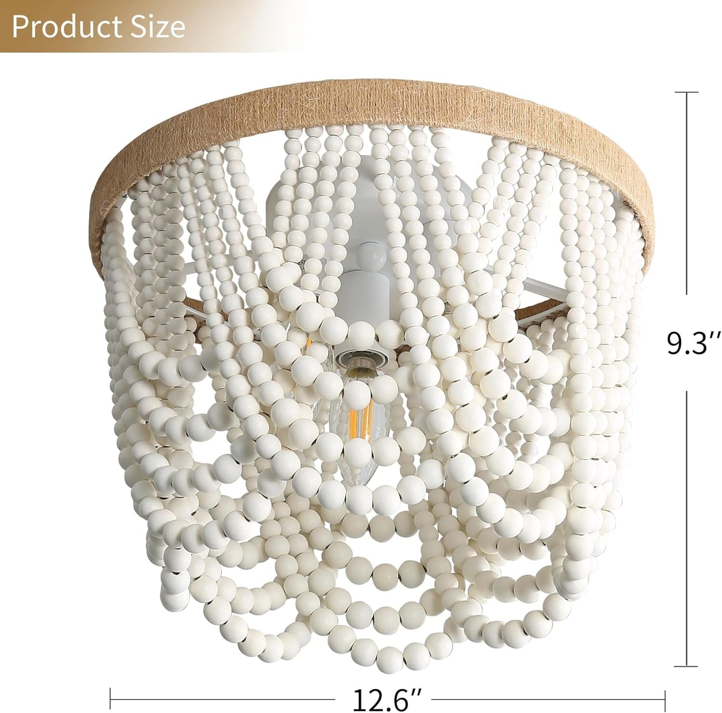 Bohemian Lighting Bohemian Chandelier Handmade Beaded Chandelier