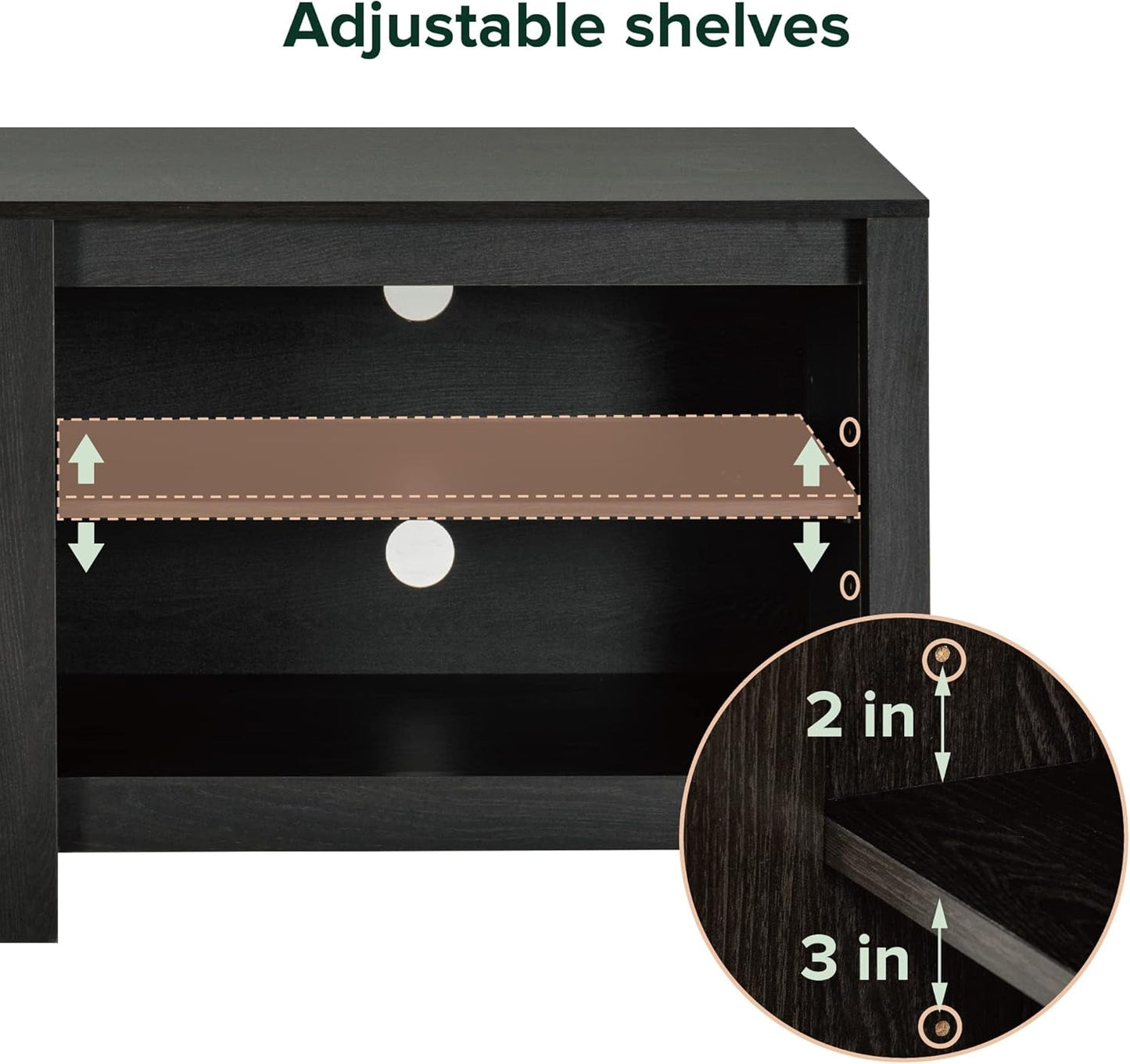 Camden TV Stand for Tvs up to 65", Contemporary Entertainment Center TV & Media Furniture