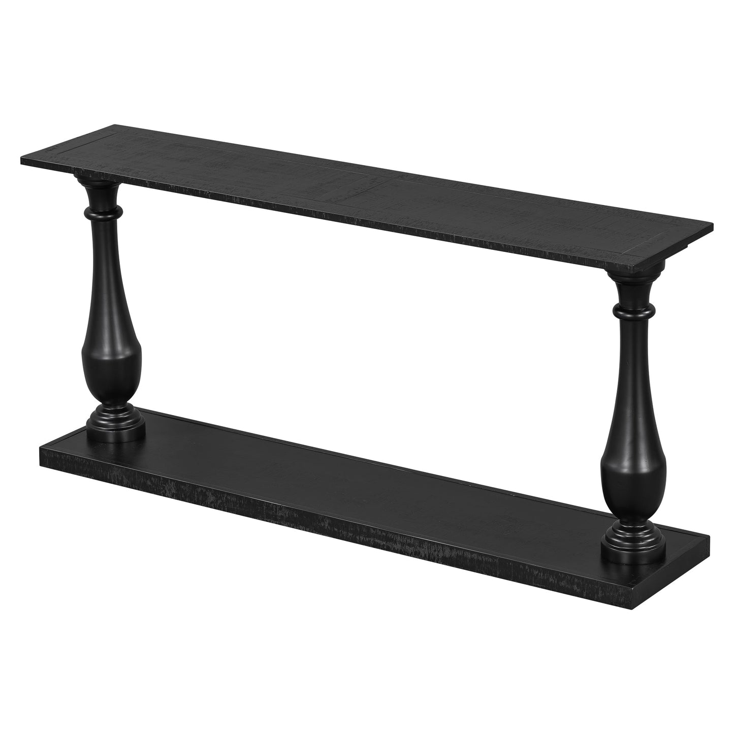 Vintage Sofa Table Console Table with Luxurious Pine Veneer and // Living Room Furniture