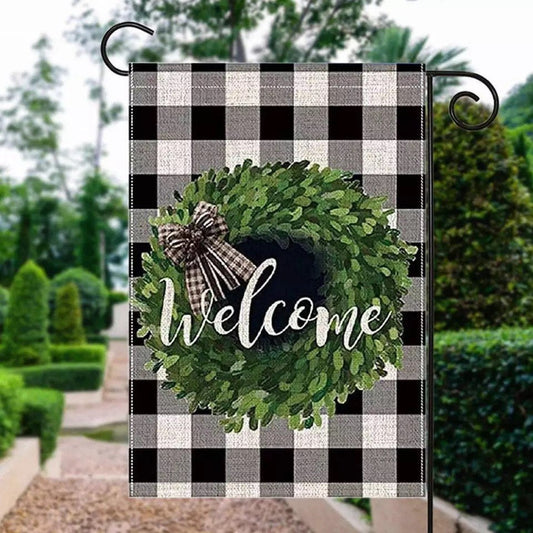 Welcome Garden flag, Home and garden flag 12x18 inches. Home Decor